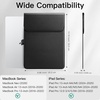 image:imageJETech Slim Laptop Sleeve for 13Inch Devices Black  For MacBook Neo A18 Pro MacBook Air 13 M5M2 20262022 MacBook Pro 13 M1M2 20222016 PU Leather MaterialBlack
