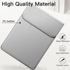 image:imageJETech Slim Laptop Sleeve for 13Inch Devices Black  For MacBook Neo A18 Pro MacBook Air 13 M5M2 20262022 MacBook Pro 13 M1M2 20222016 PU Leather MaterialGrey