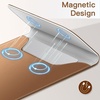 image:imageJETech Slim Laptop Sleeve for 13Inch Devices Black  For MacBook Neo A18 Pro MacBook Air 13 M5M2 20262022 MacBook Pro 13 M1M2 20222016 PU Leather MaterialBrown