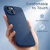 image:imageJETech Ultra Slim Case for iPhone 14 Black  Camera Lens Protection Lightweight Matte Finish Minimalist Hard PP Material Cover Supports Wireless ChargingBlue