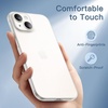 image:imageJETech Ultra Slim Case for iPhone 14 Black  Camera Lens Protection Lightweight Matte Finish Minimalist Hard PP Material Cover Supports Wireless ChargingFrosted Clear
