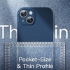 image:imageJETech Ultra Slim Case for iPhone 14 Black  Camera Lens Protection Lightweight Matte Finish Minimalist Hard PP Material Cover Supports Wireless ChargingBlue