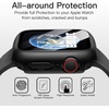image:imageJETech Waterproof Case for Apple Watch Series 1110 46mm Black  with Screen Protector Builtin Tempered Glass Film Hard PC Protection High Touch SensitivityBlack