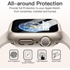 image:imageJETech Waterproof Case for Apple Watch Series 1110 46mm Black  with Screen Protector Builtin Tempered Glass Film Hard PC Protection High Touch SensitivityStarlight