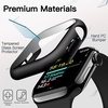 image:imageJETech Waterproof Case for Apple Watch Series 1110 46mm Black  with Screen Protector Builtin Tempered Glass Film Hard PC Protection High Touch SensitivityBlack