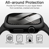 image:imageJETech Waterproof Case for Apple Watch Series 1110 46mm Black  with Screen Protector Builtin Tempered Glass Film Hard PC Protection High Touch SensitivityBlack