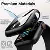 image:imageJETech Waterproof Case for Apple Watch Series 1110 46mm Black  with Screen Protector Builtin Tempered Glass Film Hard PC Protection High Touch SensitivityBlack