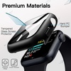 image:imageJETech Waterproof Case for Apple Watch Series 1110 46mm Black  with Screen Protector Builtin Tempered Glass Film Hard PC Protection High Touch SensitivityBlack