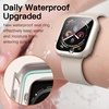 image:imageJETech Waterproof Case for Apple Watch Series 1110 46mm Black  with Screen Protector Builtin Tempered Glass Film Hard PC Protection High Touch SensitivityStarlight