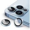 image:imageJETech Camera Lens Protector for iPhone 13 Pro Max13 Pro Graphite 1 Set  9H Tempered Glass Metal Individual Ring Cover HD ClearSierra Blue