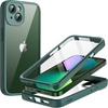image:imageJETech Case for iPhone 13 360 Protection Black  Builtin Screen Protector AntiScratch 360 Degree Full Body RuggedMidnight Green