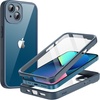 image:imageJETech Case for iPhone 13 360 Protection Black  Builtin Screen Protector AntiScratch 360 Degree Full Body RuggedNavy