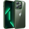 image:imageJETech Case for iPhone 13 Pro Sierra Blue  Solid Color Matte TPU Frame Scratch Resistant Clear Back Phone CoverAlpine Green