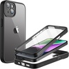 image:imageJETech Case for iPhone 14 Plus 360 Protection Black  Builtin Screen Protector AntiScratch 360 Degree Full Body RuggedBlack
