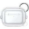 image:imageJETech Clear Safety Lock Case for AirPods Pro 3 Clear  Cover Soft Transparent TPU Shockproof Protection AntiScratch Design Keychain IncludedClear