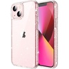 image:imageJETech Glitter Case for iPhone 13 Clear  Sparkly Glitter Design Shockproof Protection Clear Back Stylish LookClear