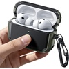 image:imageJETech Magnetic Case for AirPods Pro 3 with Keychain Black  Cover Powerful Drop Protection Compatible with MagSafe Magnetic Lid Front LED VisibleGreen