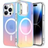 image:imageJETech Magnetic Case for iPhone 14 Pro Max Iridescent  Compatible with MagSafe Colorful Translucent Cover Cute Unique and Aesthetic DesignIridescent