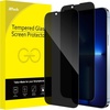 image:imageJETech Privacy Screen Protector for iPhone 13 mini 2Pack  FullCoverage Tempered Glass EdgetoEdge Protection AntiSpy CaseFriendly HD CleariPhone 13 Pro Max