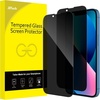 image:imageJETech Privacy Screen Protector for iPhone 13 mini 2Pack  FullCoverage Tempered Glass EdgetoEdge Protection AntiSpy CaseFriendly HD CleariPhone 13 mini