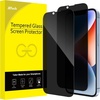 image:imageJETech Privacy Screen Protector for iPhone 14 Plus 2Pack  FullCoverage Tempered Glass EdgetoEdge Protection AntiSpy CaseFriendly HD CleariPhone 14 Plus