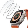 image:imageJETech Screen Protector for Apple Watch Ultra 321 49mm 3Pack  Tempered Glass Protection HD Clear AntiScratch DesignClear