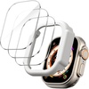 image:imageJETech Screen Protector for Apple Watch Ultra 321 49mm 3Pack  Tempered Glass Protection HD Clear Easy Installation Frame AntiScratch Design