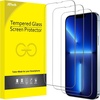 image:imageJETech Screen Protector for iPhone 13 Pro Max 3Pack  9H Tempered Glass Full Coverage Scratch Resistant HD Clear CaseFriendlyiPhone 13 Pro Max 67Inch
