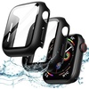 image:imageJETech Waterproof Case for Apple Watch Series 1110 46mm Black  with Screen Protector Builtin Tempered Glass Film Hard PC Protection High Touch SensitivityBlack