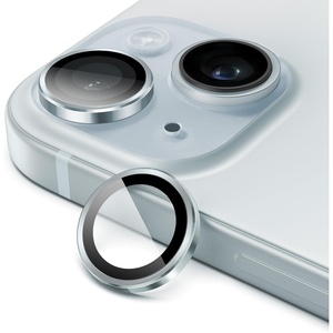 image:imageJETech Camera Lens Protector for iPhone 1515 Plus Midnight 1 Set  9H Tempered Glass Metal Individual Ring Cover HD ClearBlue