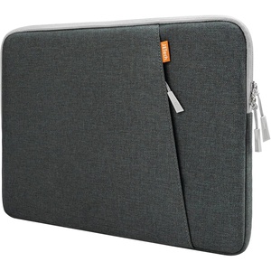 image:imageJETech Laptop Sleeve for 14Inch Devices Dark Grey  For MacBook Neo A18 Pro 14 Mac AirPro MacBook Pro M5M1 20262021 WaterResistant ShockAbsorbing Storage PocketDark Grey