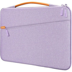image:imageJETech Laptop Sleeve for 14Inch Devices Dark Grey  For MacBook Neo A18 Pro 14 MacBook Pro M5M1 20262020 WaterResistant Portable Handle ShockAbsorbing PaddingLight Purple
