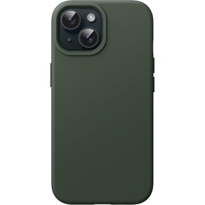 image:imageJETech Silicone Case for iPhone 15 Plus Black  Silky Soft Touch Shockproof Protection Scratch Resistant Microfiber LiningCypress