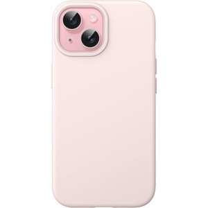 image:imageJETech Silicone Case for iPhone 15 Plus Black  Silky Soft Touch Shockproof Protection Scratch Resistant Microfiber LiningLight Pink