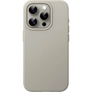 image:imageJETech Silicone Case for iPhone 15 Plus Black  Silky Soft Touch Shockproof Protection Scratch Resistant Microfiber LiningNatural Titanium