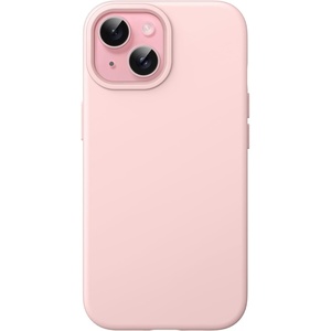 image:imageJETech Silicone Case for iPhone 15 Plus Black  Silky Soft Touch Shockproof Protection Scratch Resistant Microfiber LiningPink