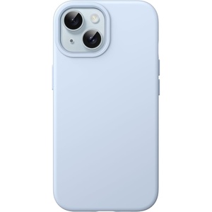 image:imageJETech Silicone Case for iPhone 15 Plus Black  Silky Soft Touch Shockproof Protection Scratch Resistant Microfiber LiningSky Blue