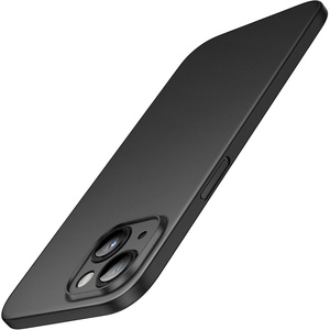 image:imageJETech Ultra Slim Case for iPhone 14 Black  Camera Lens Protection Lightweight Matte Finish Minimalist Hard PP Material Cover Supports Wireless ChargingBlack
