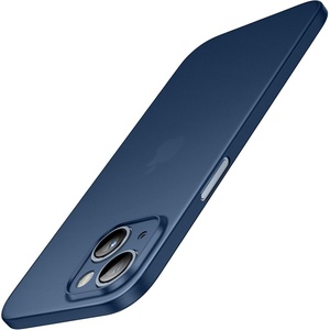 image:imageJETech Ultra Slim Case for iPhone 14 Black  Camera Lens Protection Lightweight Matte Finish Minimalist Hard PP Material Cover Supports Wireless ChargingBlue