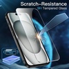 image:imageJETech 3 in 1 Matte Case for iPhone 15 Black  2 Tempered Glass Screen Protectors Translucent Frosted Phone CoverBlack