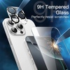 image:imageJETech 5 in 1 Case for iPhone 16 Pro Max AntiYellowing Clear  2 Tempered Glass Screen Protectors 2 Camera Lens Protectors Shockproof Bumper Phone CoverClear