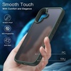 image:imageJETech 5 in 1 Matte Case for iPhone 16 Black  2 Tempered Glass Screen Protectors 2 Camera Lens Protectors Translucent Back Protective Phone CoverDark Green