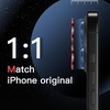 image:imageJETech Camera Lens Protector for iPhone 1515 Plus BlackRed 1 Set  9H Tempered Glass Metal Individual Ring Cover TwoTone Easy Installation Tray HD CleariPhone 16 Pro16 Pro Max