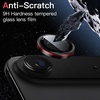 image:imageJETech Camera Lens Protector for iPhone 1515 Plus BlackRed 1 Set  9H Tempered Glass Metal Individual Ring Cover TwoTone Easy Installation Tray HD CleariPhone Air