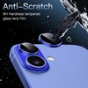 image:imageJETech Camera Lens Protector for iPhone 1616 Plus Black 1 Set  9H Tempered Glass Metal Individual Ring Cover HD ClearUltramarine