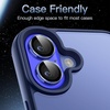 image:imageJETech Camera Lens Protector for iPhone 1616 Plus Black 1 Set  9H Tempered Glass Metal Individual Ring Cover HD ClearUltramarine