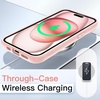 image:imageJETech Case for iPhone 15 Pink  Solid Color Matte TPU Frame Scratch Resistant Clear Back Phone CoverPink