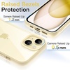 image:imageJETech Case for iPhone 15 Pink  Solid Color Matte TPU Frame Scratch Resistant Clear Back Phone CoverYellow