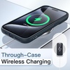 image:imageJETech Case for iPhone 15 Pro Max Natural Titanium  Solid Color Matte TPU Frame Scratch Resistant Clear Back Phone CoverBlue Titanium
