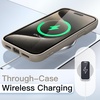 image:imageJETech Case for iPhone 15 Pro Max Natural Titanium  Solid Color Matte TPU Frame Scratch Resistant Clear Back Phone CoverNatural Titanium